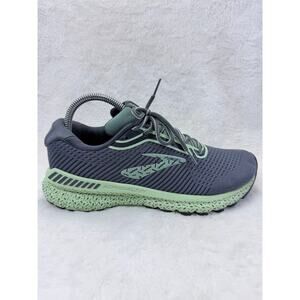 Brooks Adrenaline GTS 20 Womens Running Shoes Grey Mint Size 8.5 B